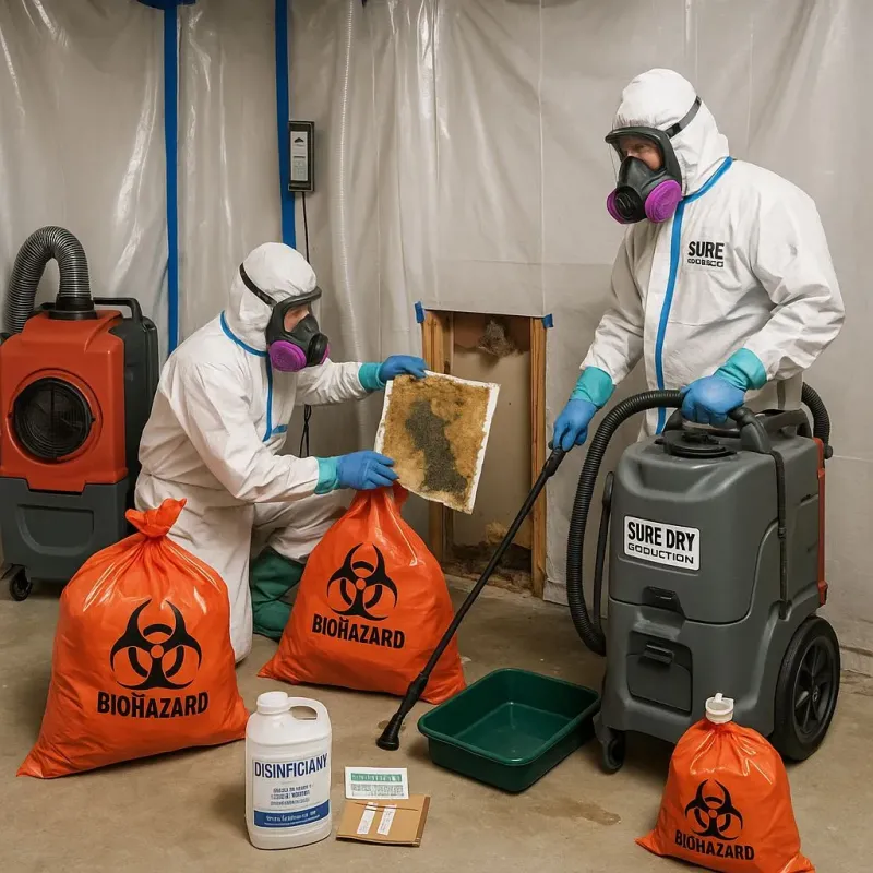 Contaminated Water Handling Protocols process in Warner, OK
