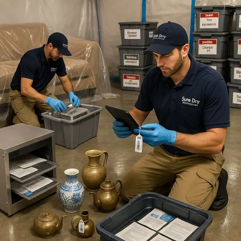 Content Protection and Restoration process in Warner, OK