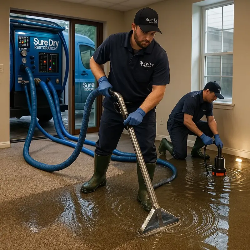 Water Extraction and Removal process in Warner, OK